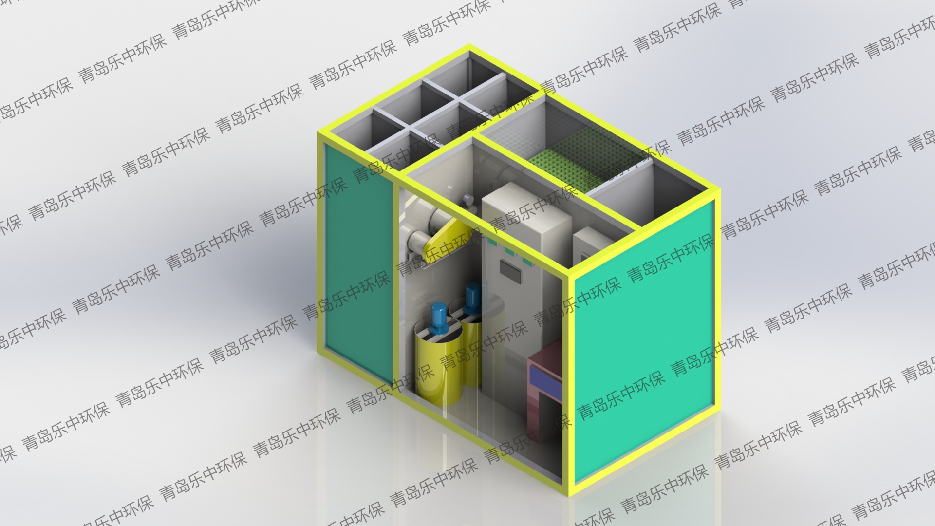 自來(lái)水廠(chǎng)模塊化凈水設(shè)備_一體化凈水裝置_青島樂(lè)中