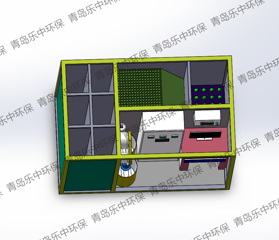 全自動(dòng)一體化凈水系統(tǒng)_水廠一體化凈水設(shè)備_青島樂(lè)中